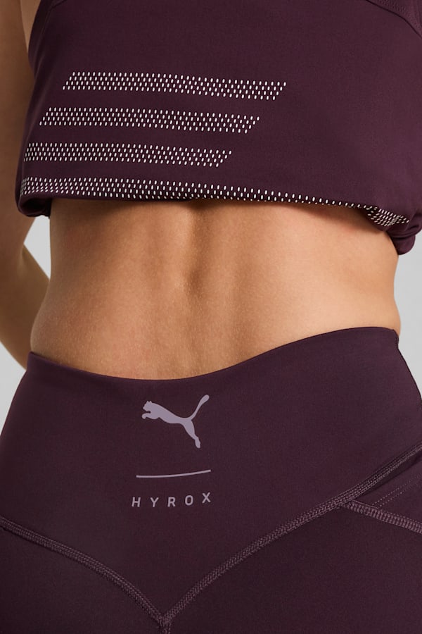 PUMA x HYROX CLOUDSPUN 5" Shorts Women, Midnight Plum, extralarge